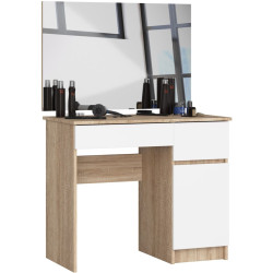 Masa de toaleta Akord P-2/SL 90/900x600 Right (Sonoma Oak/White) Thumb