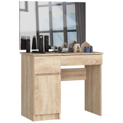 Туалетный столик Akord P-2/SL 900x600 Left (Sonoma Oak) Thumb