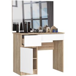 Masa de toaleta Akord P-2/SL 900x600 Left (Sonoma Oak/White) Thumb