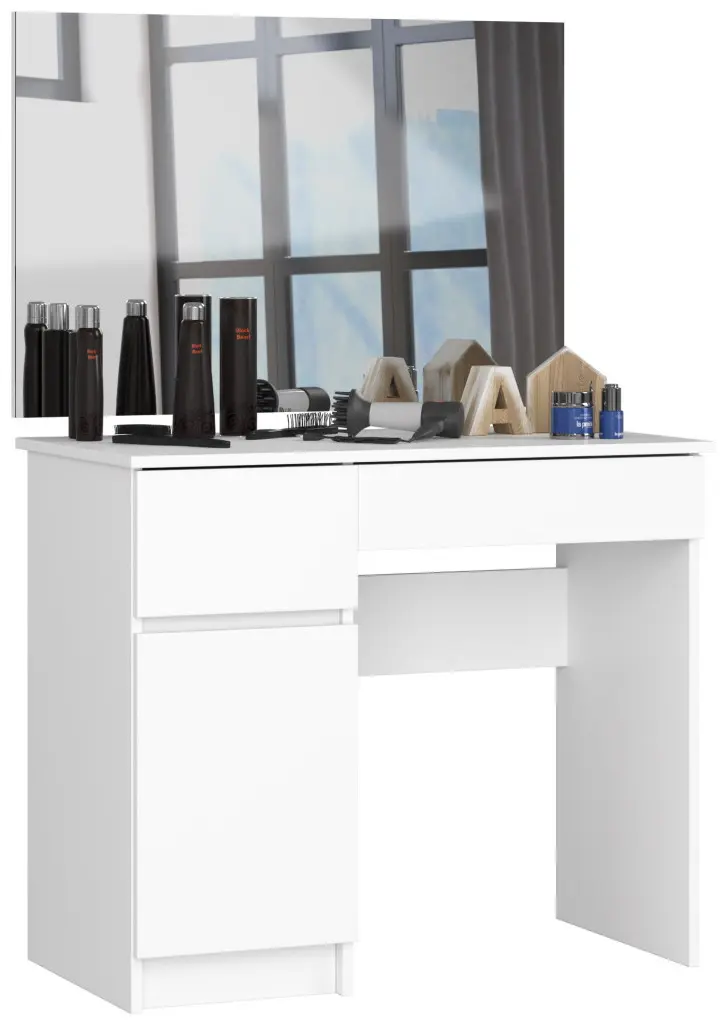 Masa de toaleta Akord P-2/SL 90/900x600 Left (White)