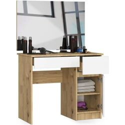 Masa de toaleta Akord P-2/SL 900x600 Right (Artisan Oak/White) Thumb