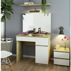 Masa de toaleta Akord P-2/SL 900x600 Right (Artisan Oak/White) Thumb