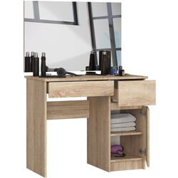 Masa de toaleta Akord P-2/SL 900x600 Right (Sonoma Oak) Thumb