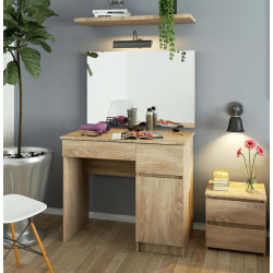 Masa de toaleta Akord P-2/SL 900x600 Right (Sonoma Oak)