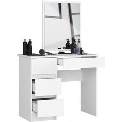 Masa de toaleta Akord T-6/SL 500x600 Left (White) Thumb