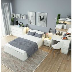 Masa de toaleta Akord T-6/SL 900x600 Right (White) Thumb