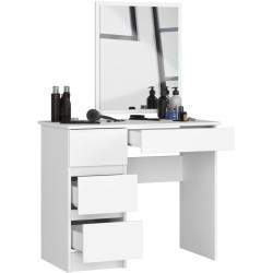 Masa de toaleta Akord T-6/SL PK 500x600 Left (White) Thumb