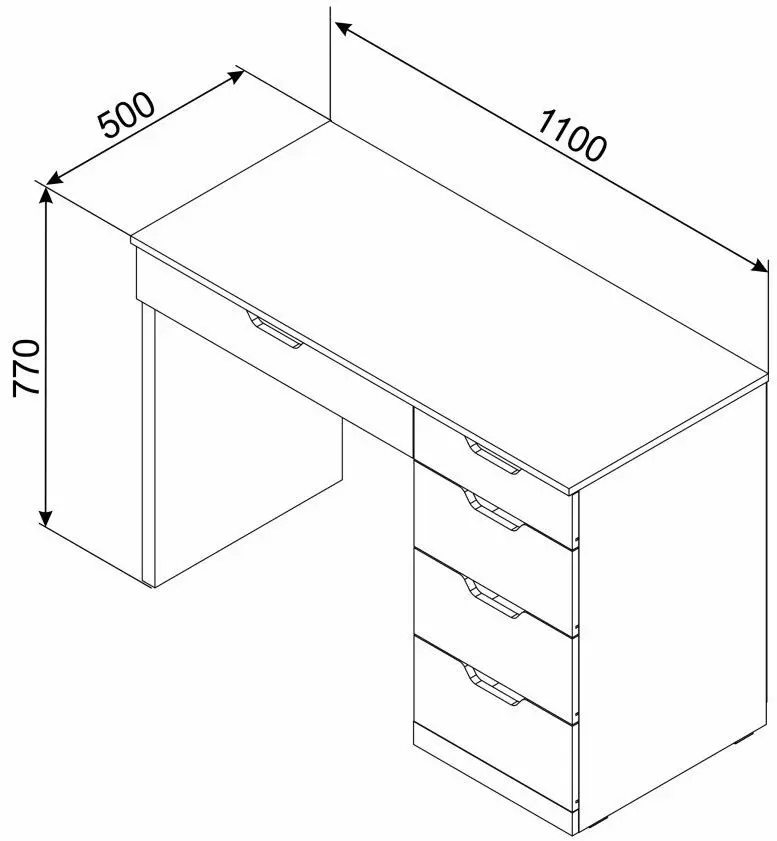 Masa de toaleta Ambianta Joly