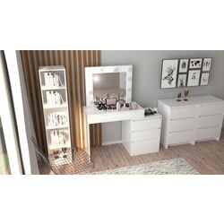 Masa de toaleta cu iluminare Artool BETIB (White) Thumb