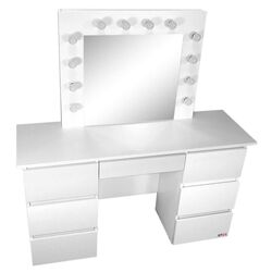 Masa de toaleta cu iluminare Artool Vanessa (White) Thumb