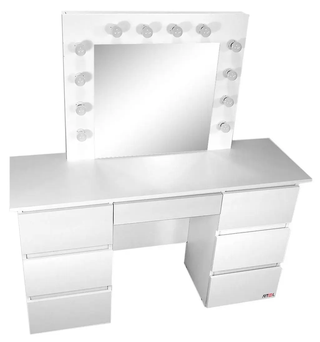 Masa de toaleta cu iluminare Artool Vanessa (White)