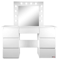 Masa de toaleta cu iluminare Artool Vanessa (White) Thumb