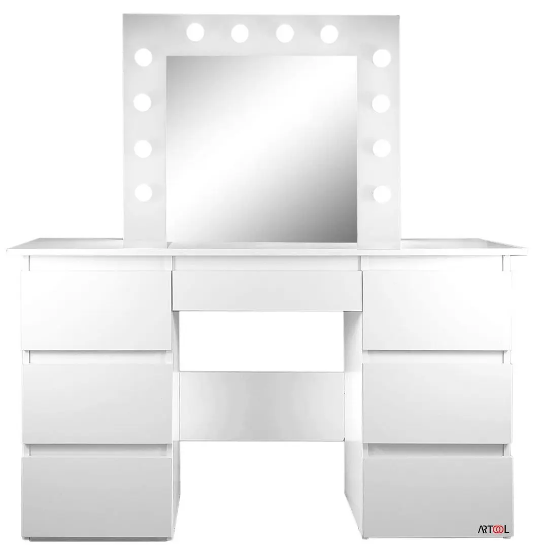 Masa de toaleta cu iluminare Artool Vanessa (White)