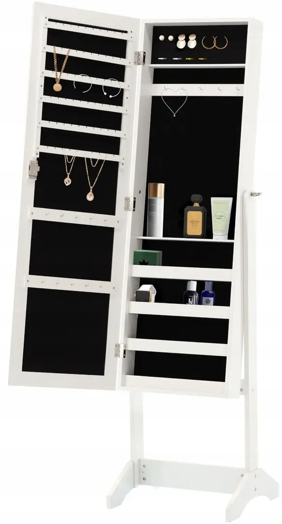 Dulap-oglinda pentru bijuterii Chomik PHO5782 (White) - 6