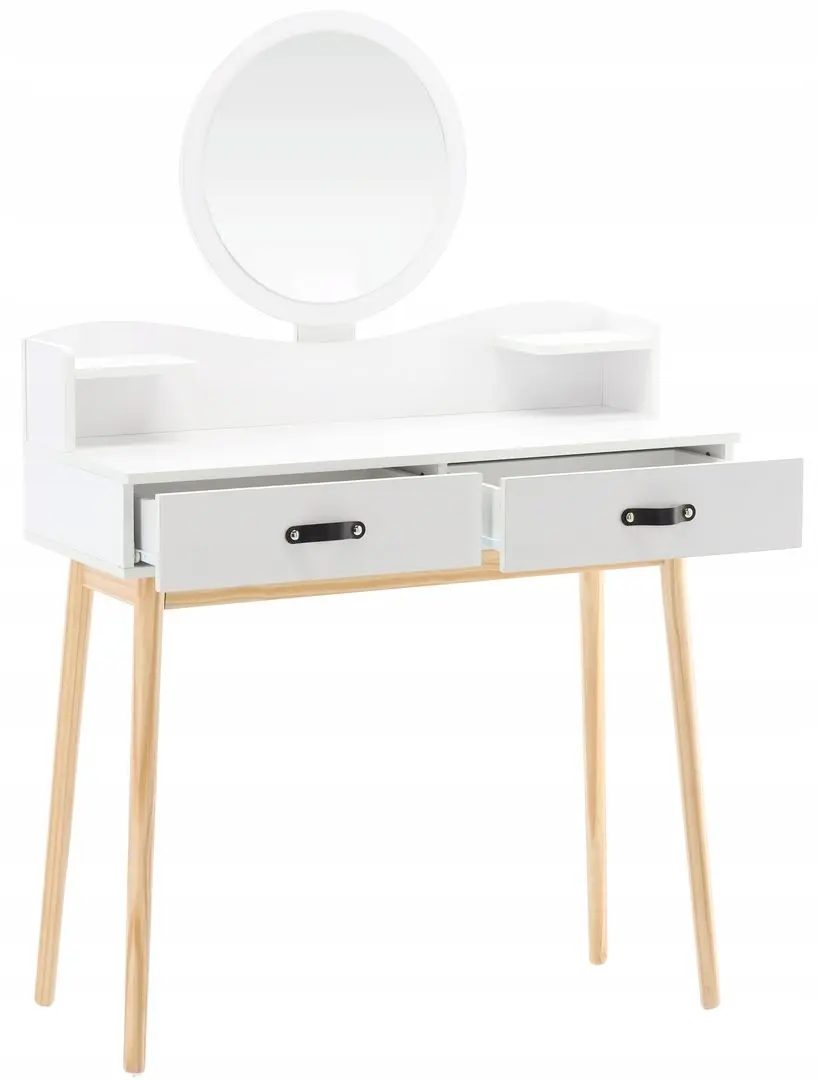 Masa de toaleta Chomik PHO1602 (White/Natural)