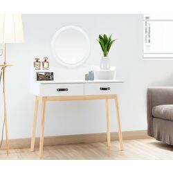Masa de toaleta Chomik PHO1602 (White/Natural)