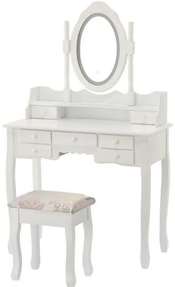 Masa de toaleta Chomik PHO5513LED (White)