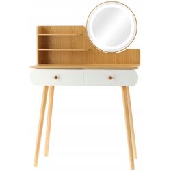 Туалетный столик Chomik PHO7476 (White/Natural) Thumb