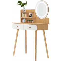 Туалетный столик Chomik PHO7476 (White/Natural) Thumb