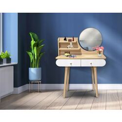 Masuta de toaleta Chomik PHO7865 (White/Natural)