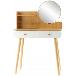 Masuta de toaleta Chomik PHO7865 (White/Natural) Thumb