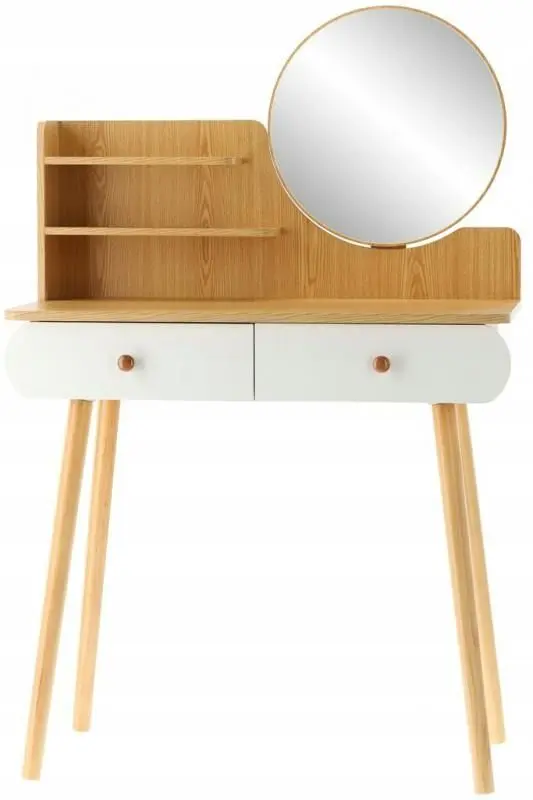 Masuta de toaleta Chomik PHO7865 (White/Natural)