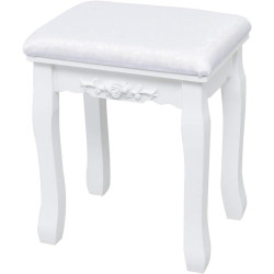 Masa de toaleta Costway HU10545DE-WH (White) Thumb