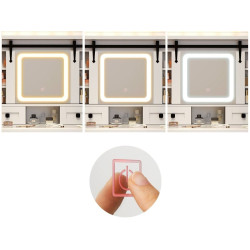 Masa de toaleta Costway HU10928DE-WH+ (White) Thumb