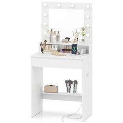 Туалетный столик Costway HU11055DE-WH (White) Thumb