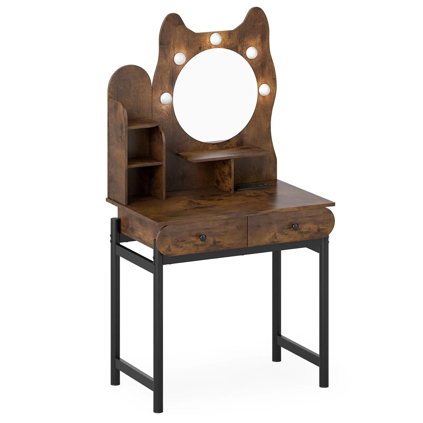 Туалетный столик Costway HU11190DE-CF (Brown) - 2