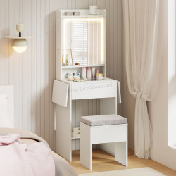 Masa de toaleta Costway HU11223DE-WH (White)