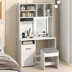 Туалетный столик Costway HU11224DE-WH+ (White)
