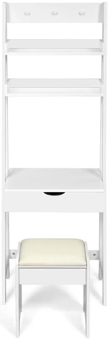 Masa de toaleta Costway HW66074 (White)