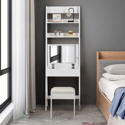 Masa de toaleta Costway HW66074 (White) Thumb