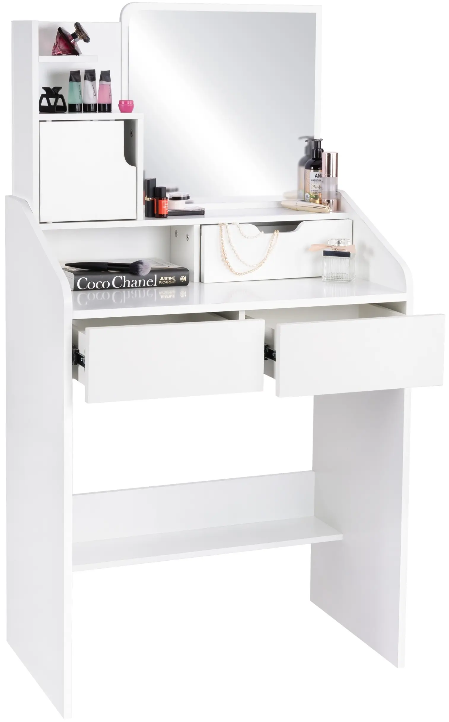Masa de toaleta Funfit Home&Office 4546 (White) - 4