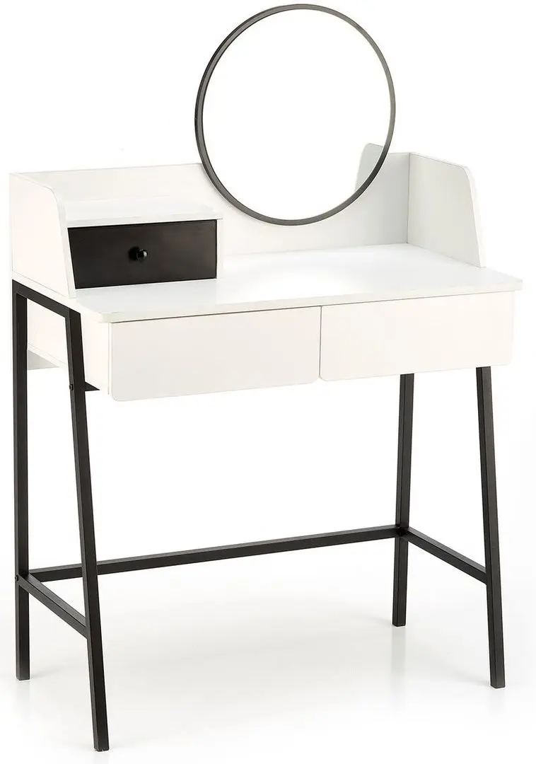 Masa de toaleta Halmar Agnes (White/Black)