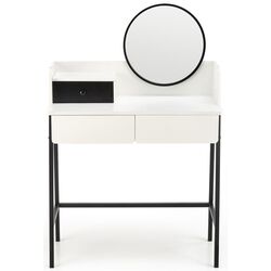 Masa de toaleta Halmar Agnes (White/Black) Thumb