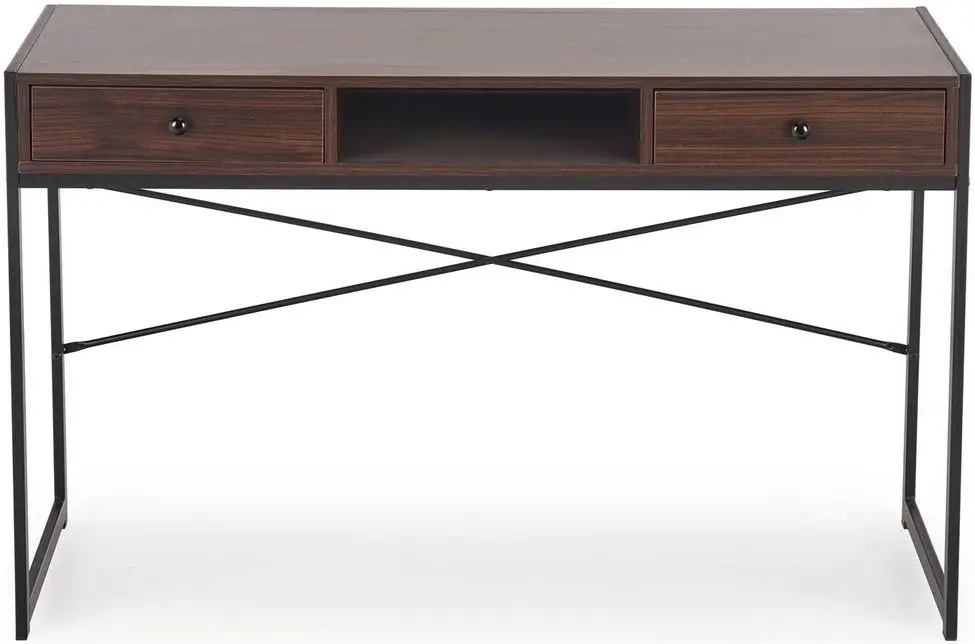 Masa de toaleta Halmar B46 (Walnut/Black) - 7