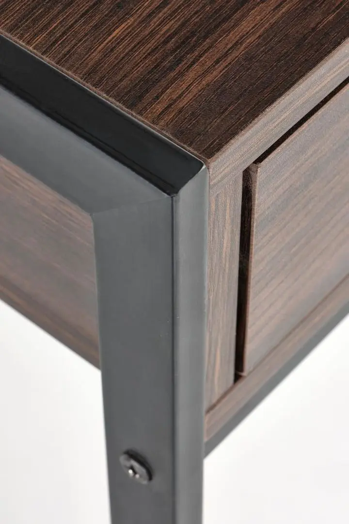 Masa de toaleta Halmar B46 (Walnut/Black) - 6