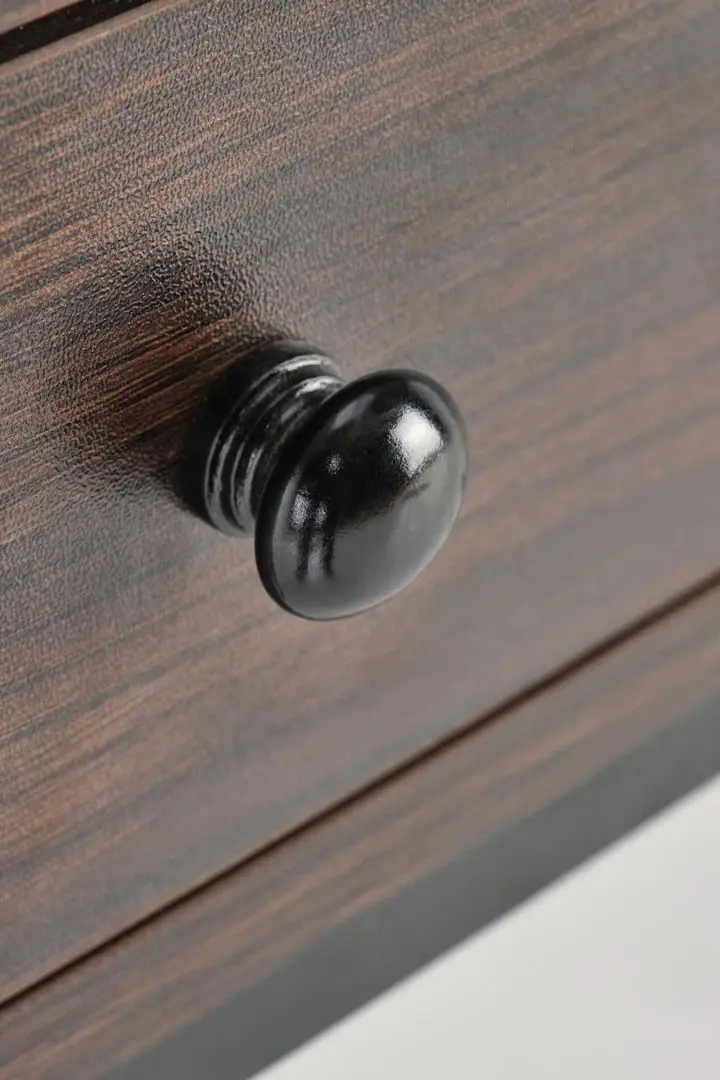 Masa de toaleta Halmar B46 (Walnut/Black) - 4
