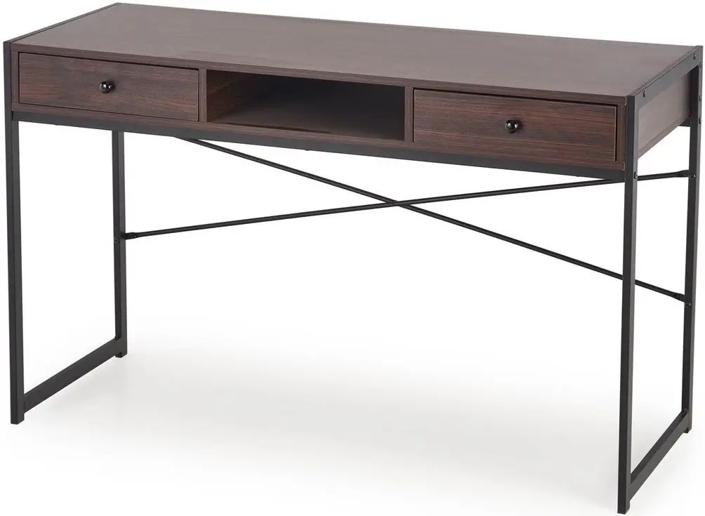 Masa de toaleta Halmar B46 (Walnut/Black)