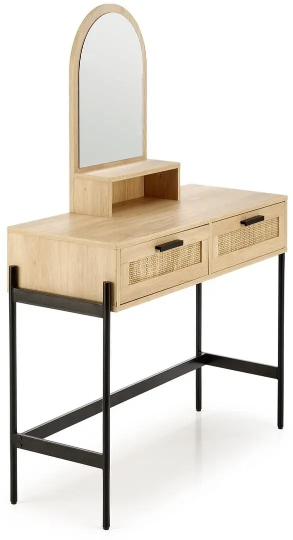 Masa de toaleta Halmar Carmen (Natural/Black)