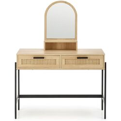 Masa de toaleta Halmar Carmen (Natural/Black) Thumb