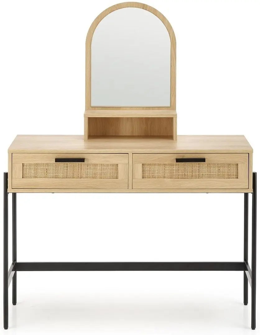 Masa de toaleta Halmar Carmen (Natural/Black)