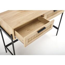 Masa de toaleta Halmar Carmen (Natural/Black) Thumb