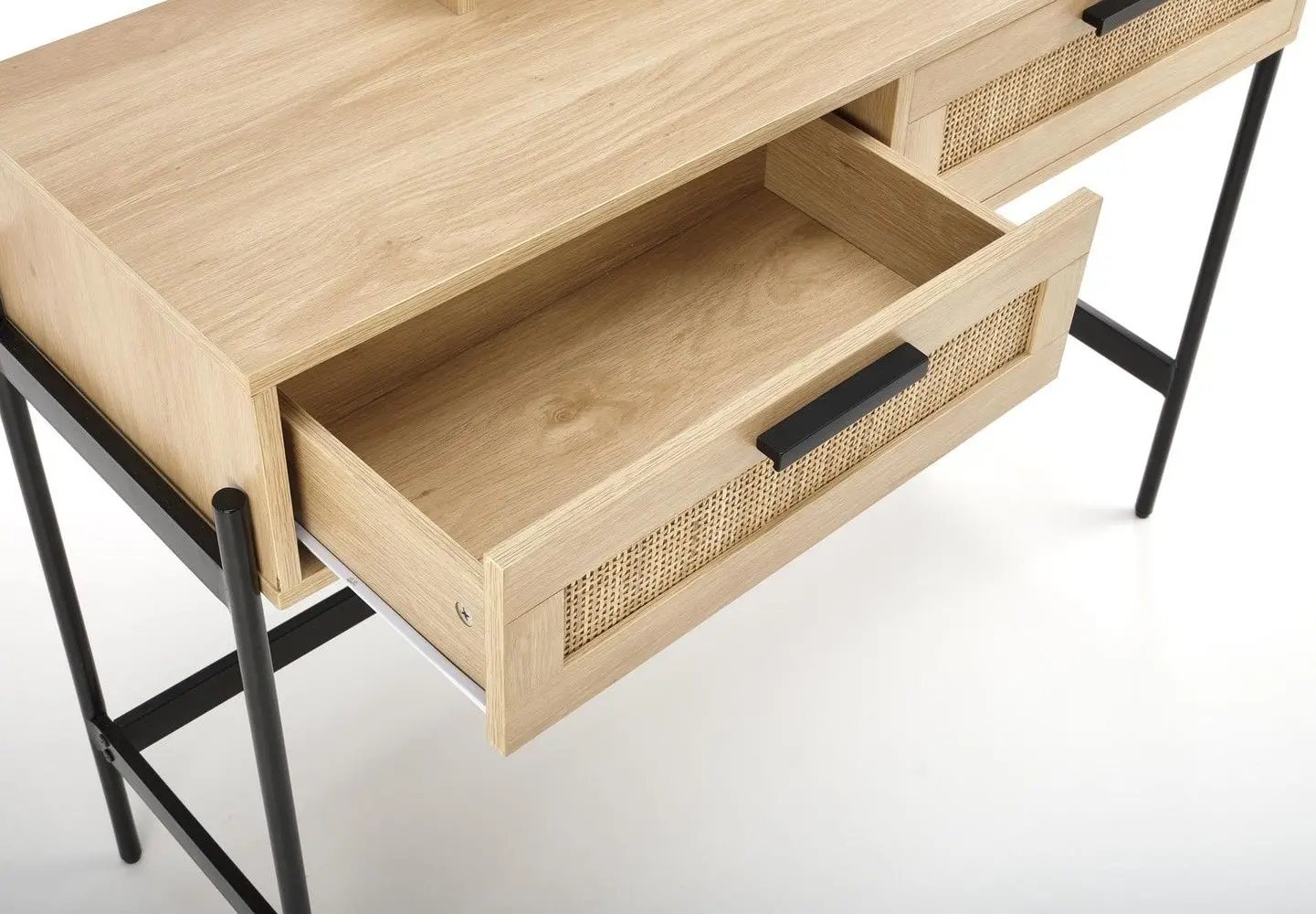 Masa de toaleta Halmar Carmen (Natural/Black)