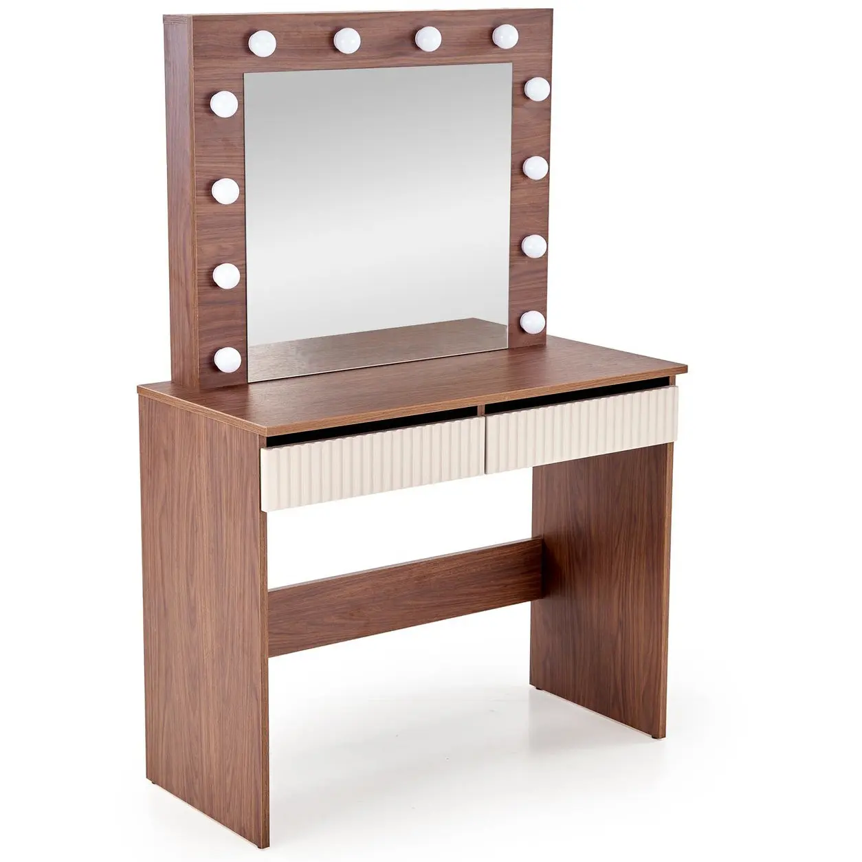 Туалетный столик Halmar Hollywood 2 (Cashmere/Walnut) - 3