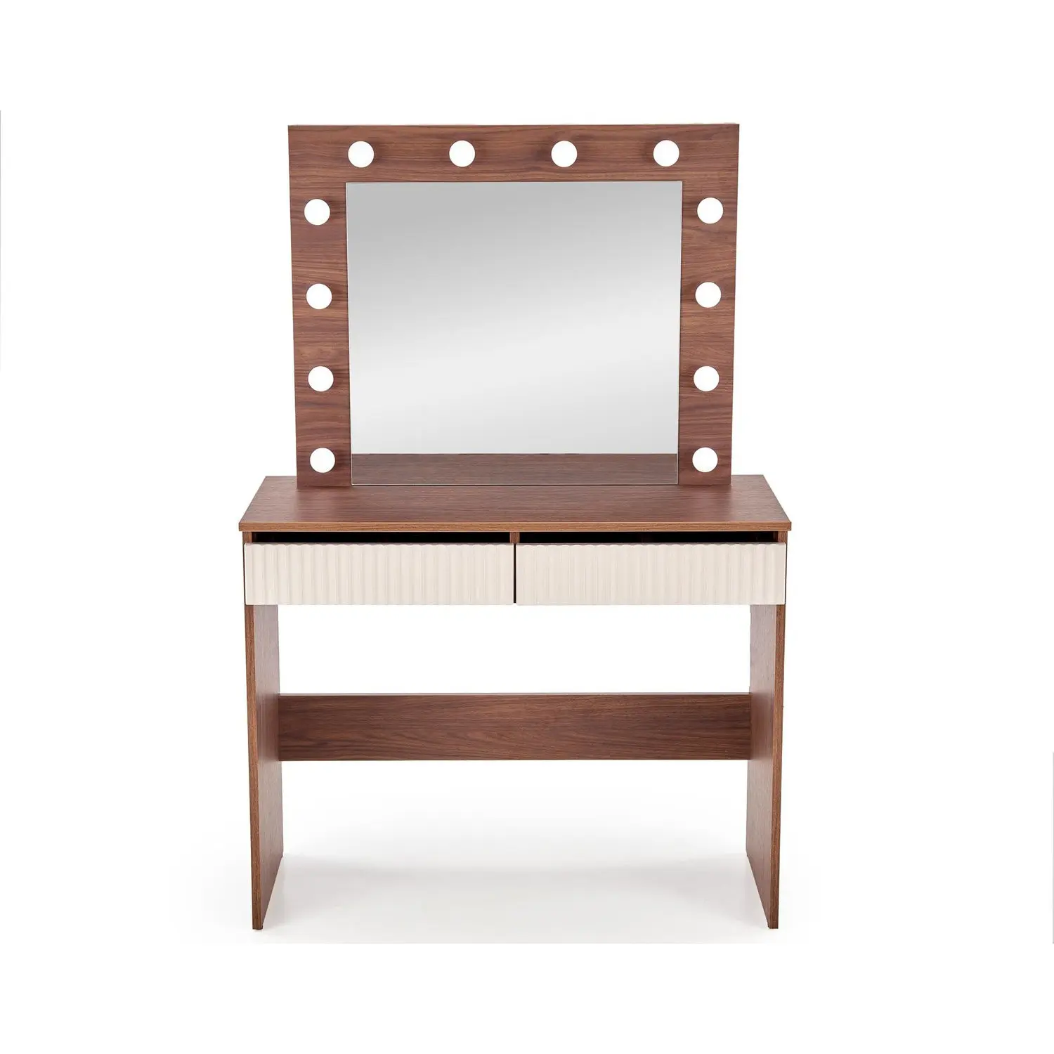 Туалетный столик Halmar Hollywood 2 (Cashmere/Walnut) - 4