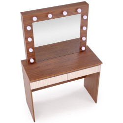 Туалетный столик Halmar Hollywood 2 (Cashmere/Walnut) Thumb