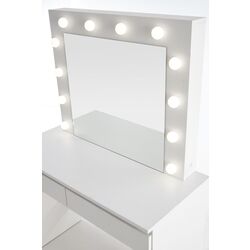 Masa de toaleta Halmar Hollywood LED (White) Thumb